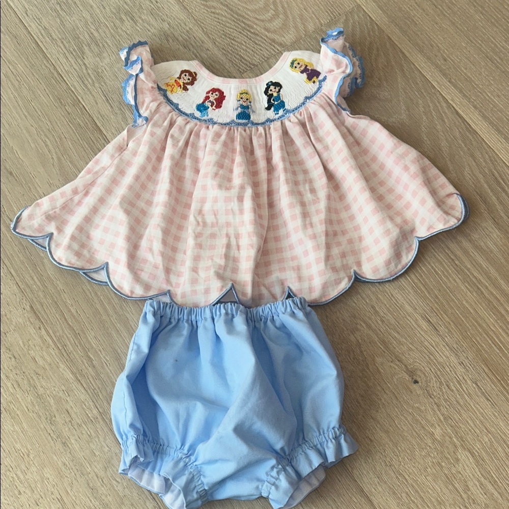 Pink and Blue Kids Matching Set